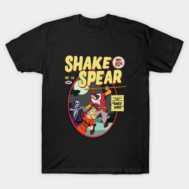 Shake Spear! T-Shirt by mattographer